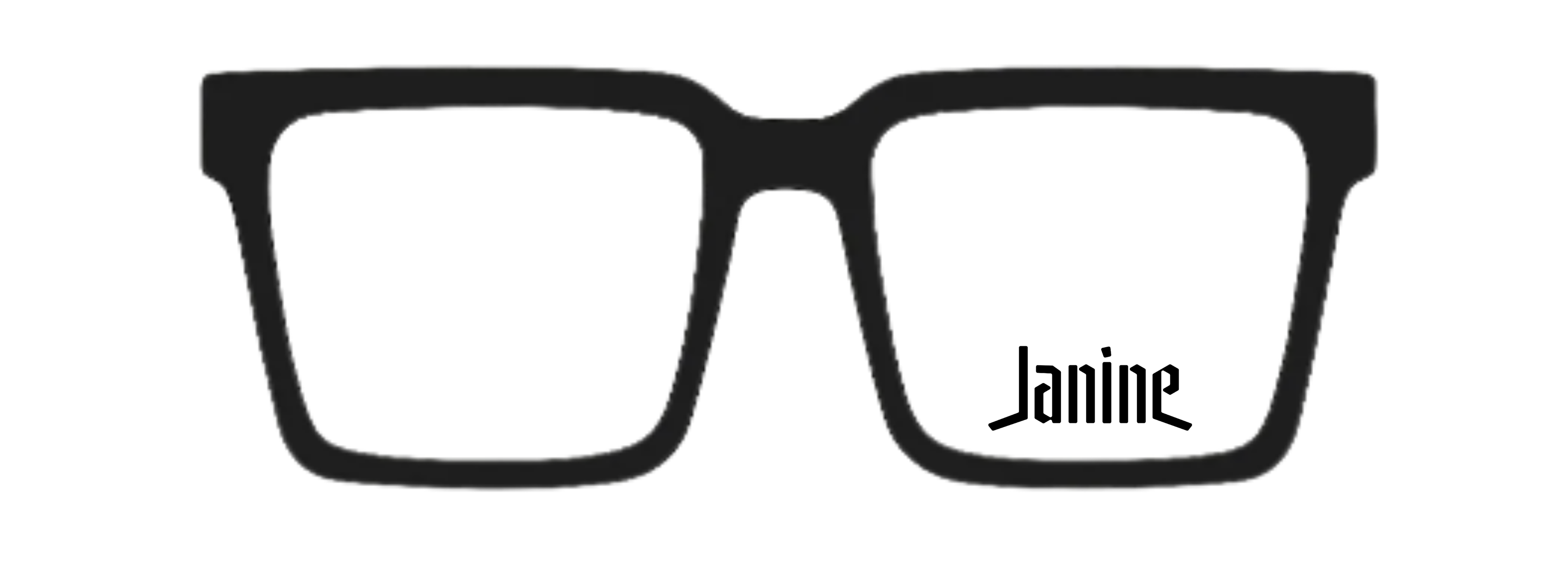 Vintage square glasses