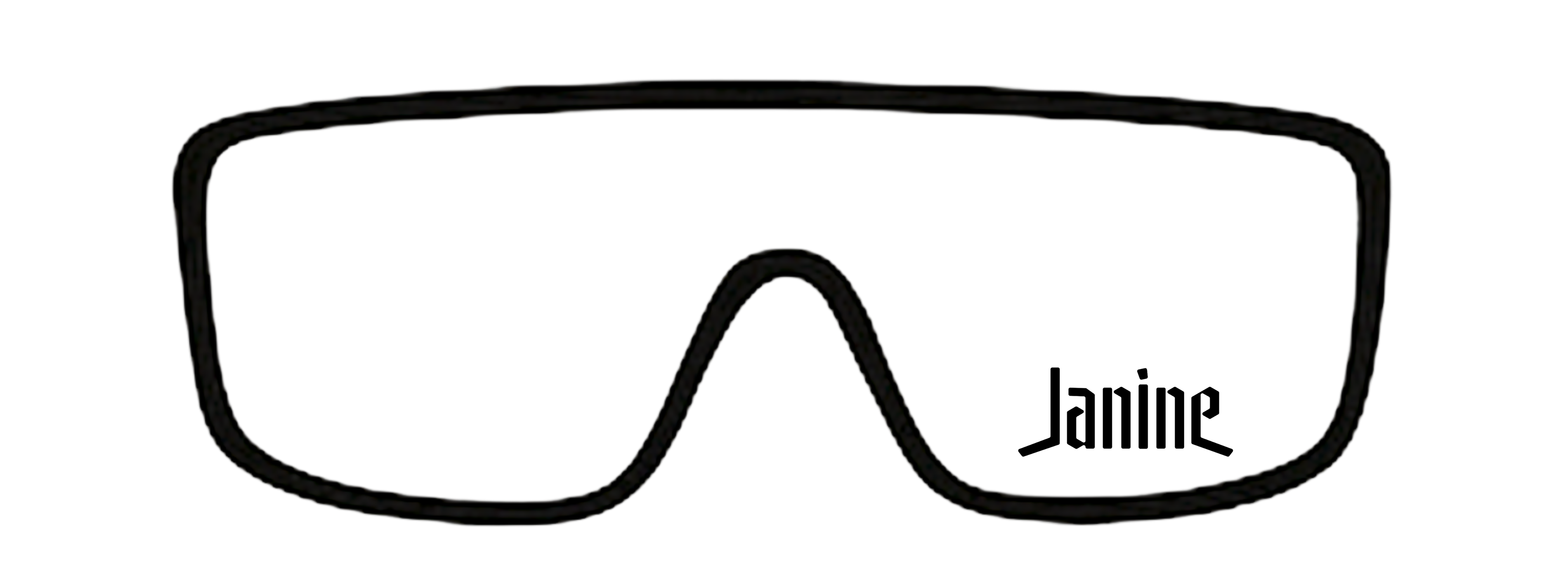 Vintage mask glasses