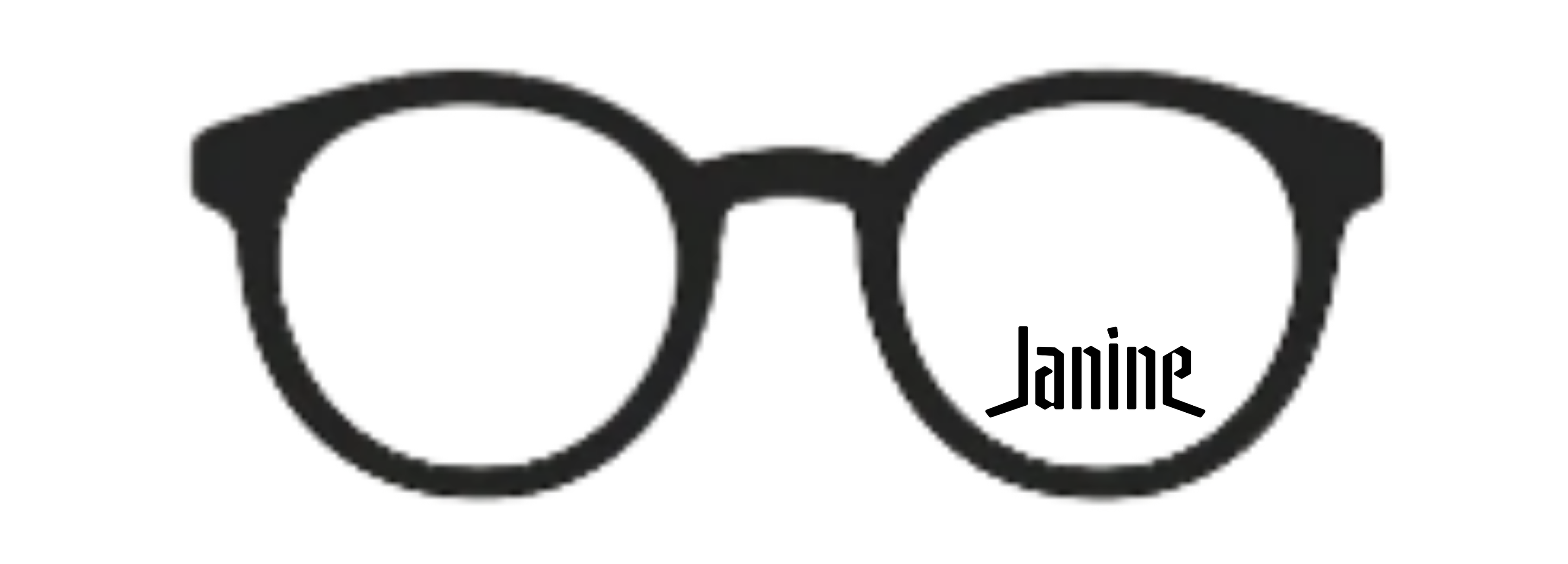 Vintage panto glasses