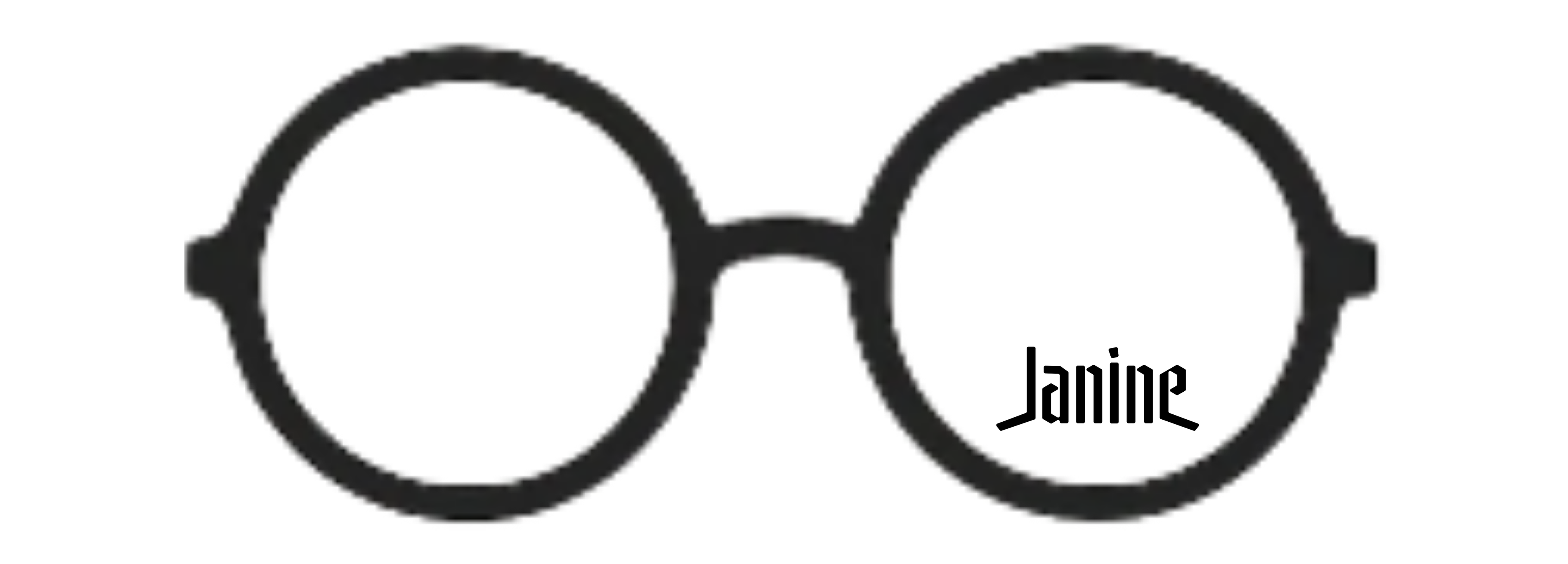 Round vintage glasses