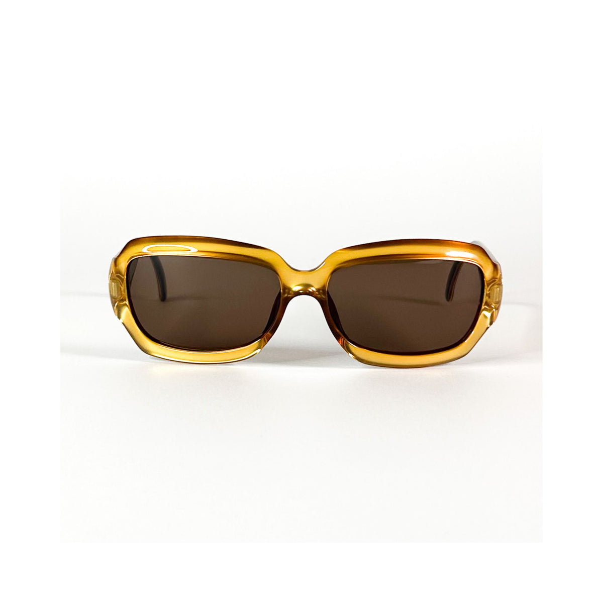 Christian Dior Vintage Frames Translucent Green w/ metal Temples *Frames ONLY* 1970s Christian Dior Sunglasses - 23 For Sale on 1stDibs  main image 3