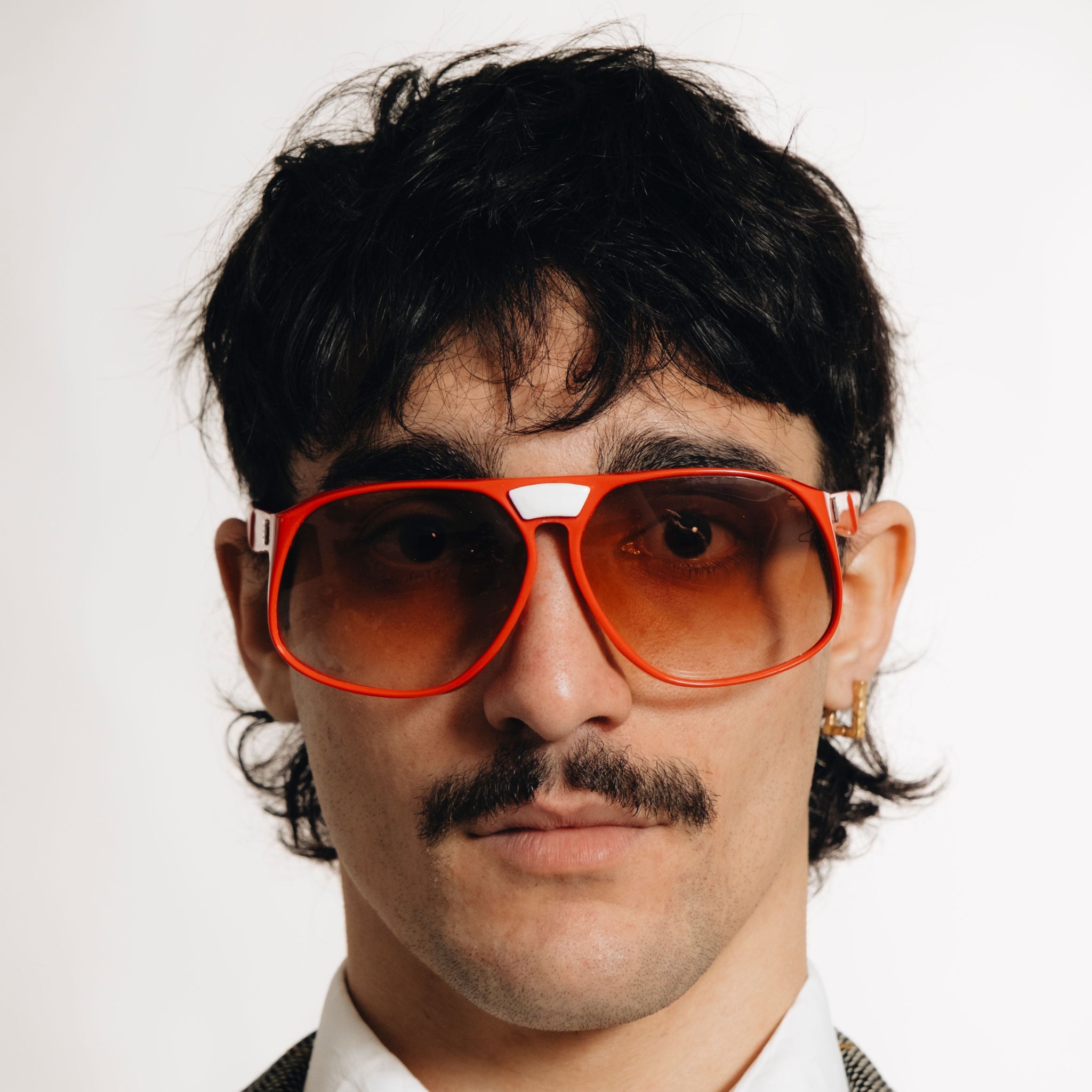 Lunettes Guy Laroche Sport 2000 portées – look rétro sport