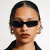 Lunettes Chanel 5036 c.501/91 portées – look années 2000