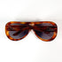 Vue latérale droite des lunettes Dior Aviadior marron foncé