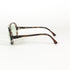Monture Meitzner Paris en acétate, forme aviator, verres verts