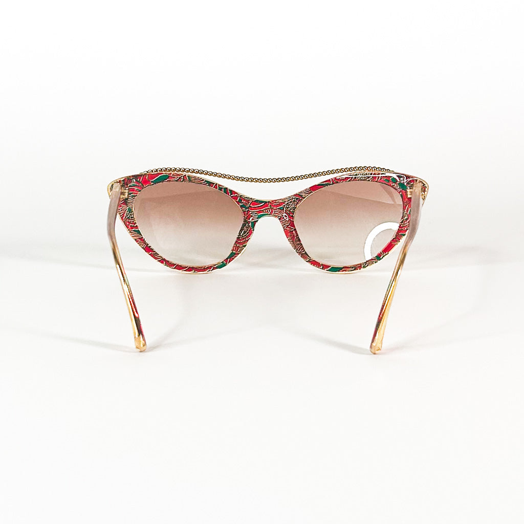 Branche des lunettes montrant la mention Made in Germany