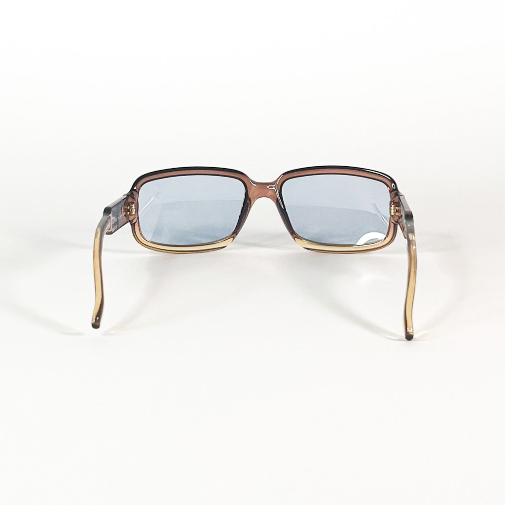 Lunettes Gucci GG 2475/S vues de dessus, branches croisées
