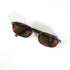 Vue en plongée des lunettes Moschino vintage – style rectangulaire