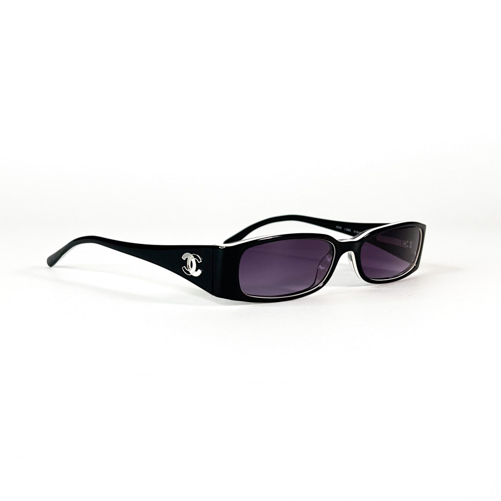 みい　CHANEL サングラス　♡ Chanel 3094 C.860 Black Vintage Sunglasses – Vision Janine