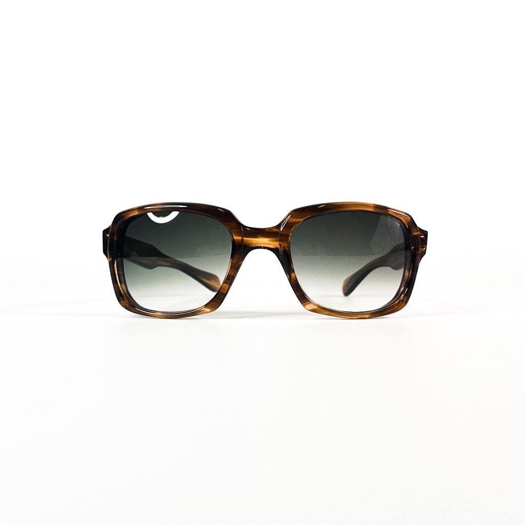 Vue frontale des lunettes Boris, branches ouvertes