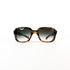 Vue frontale des lunettes Boris, branches ouvertes