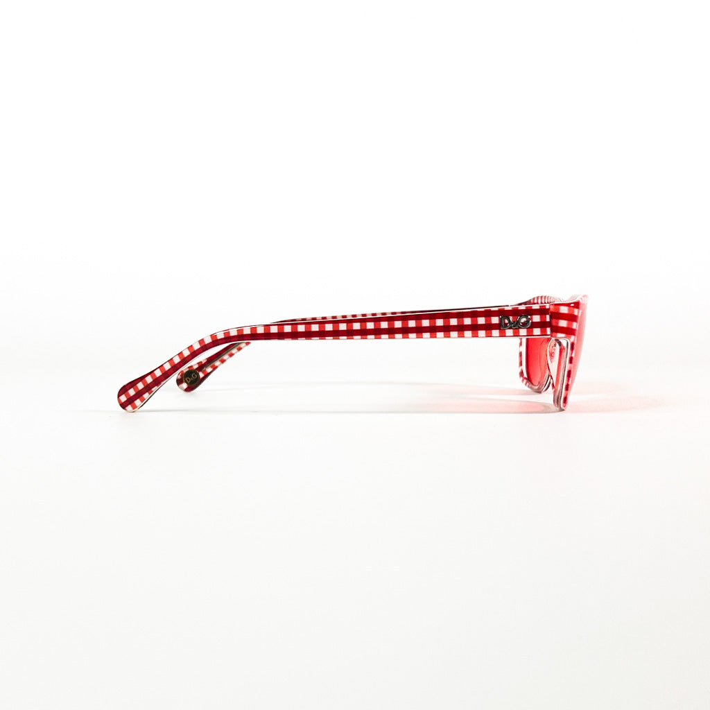  Vue latérale droite – lunettes Dolce & Gabbana DG 1216 1881, motif vichy