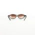 Lunettes Vuarnet modèle 038 vues de face - forme galbée années 90