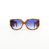 Lunettes Valentino fermées vue du dessus