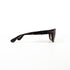 Vue latérale des lunettes Persol écailles avec flèche métallique