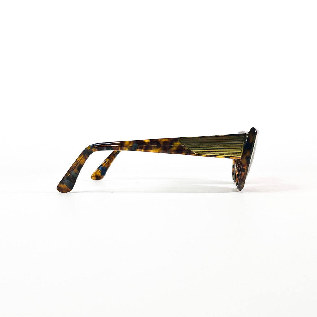 vue profil lunettes Mariella Burani écaille N° 5002