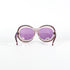 Lunettes vintage roses face avant – présentation sur fond blanc