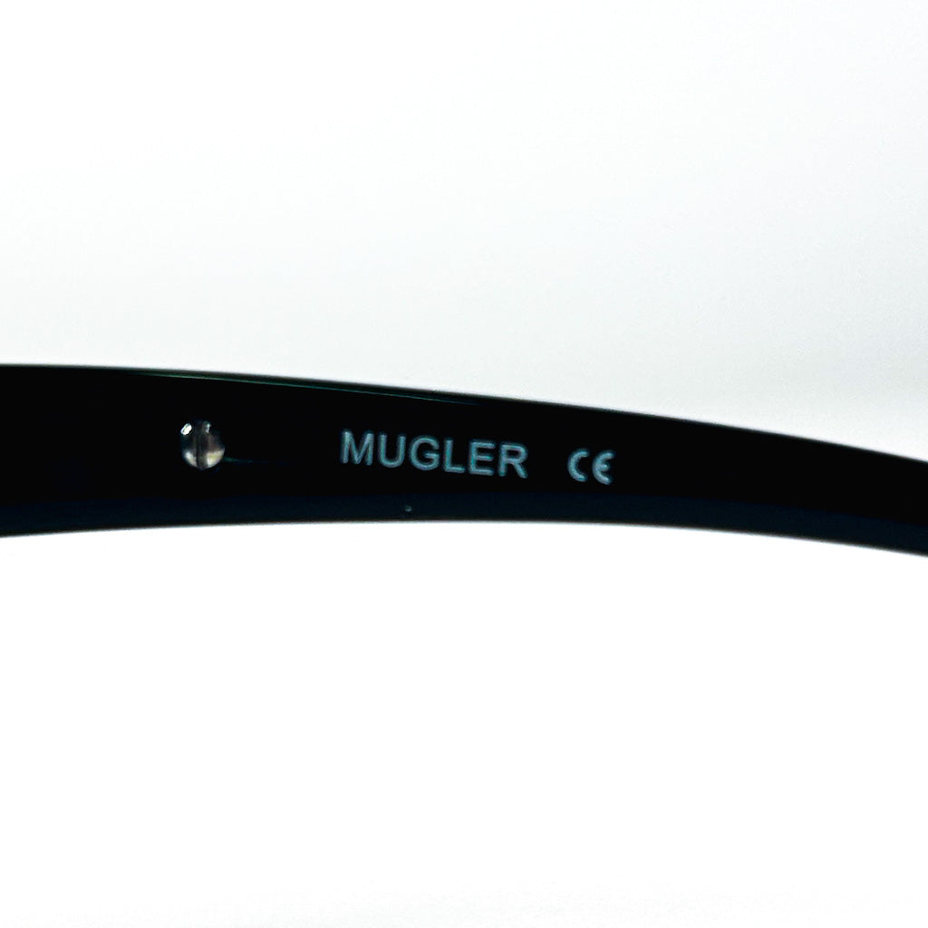 Marquage intérieur Mugler CE sur la branche - preuve d’authenticité