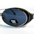 Lunettes de soleil Dolce Vita DVS-11 photographiées à plat, face visible, avec reflet lumineux sur les verres