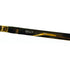 	Lunettes de soleil Nouvelle Vague Sally P1 – gros plan gravure “SALLY P1” sur branche métallique dorée, style futuriste monoverre