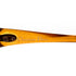 Christian Dior logo gravé sur branche couleur ambre transparent (matière Optyl)