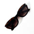 Monture Persol écaille vue de dessus avec verres bruns