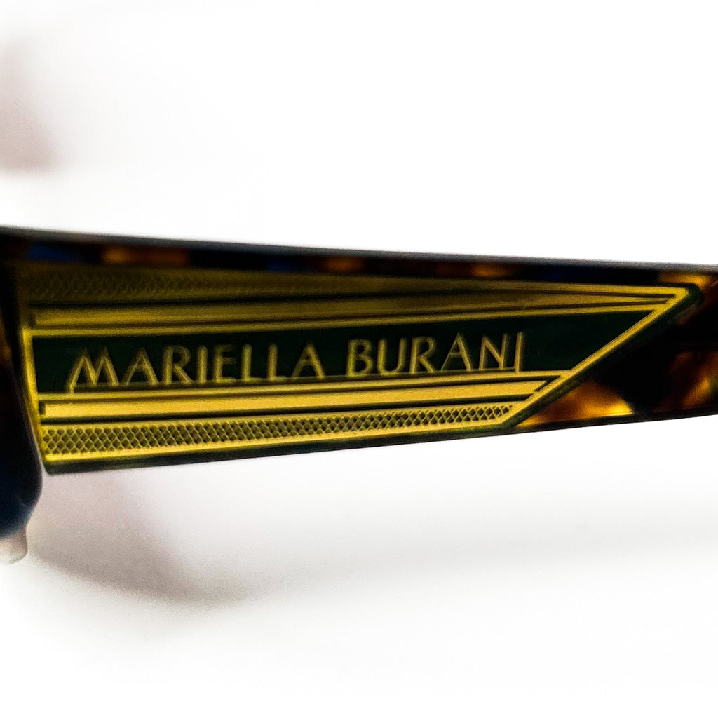 lunettes Mariella Burani modèle 5002 vues de face avec branches ouvertes