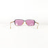 Vue frontale des lunettes rectangulaires Yves Saint Laurent
