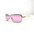 Lunettes Yves Saint Laurent avec monture métal et branches translucides