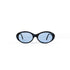 Monture vintage bleue vue de face – lunettes Sonia Rykiel