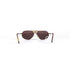 Lunettes Kappa 250 dorées avec verres marron foncé