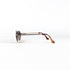 Lunettes Kappa 250 vintage vues de profil, branches dorées et écaille