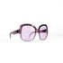 profil monture lunettes violet acétate années 90