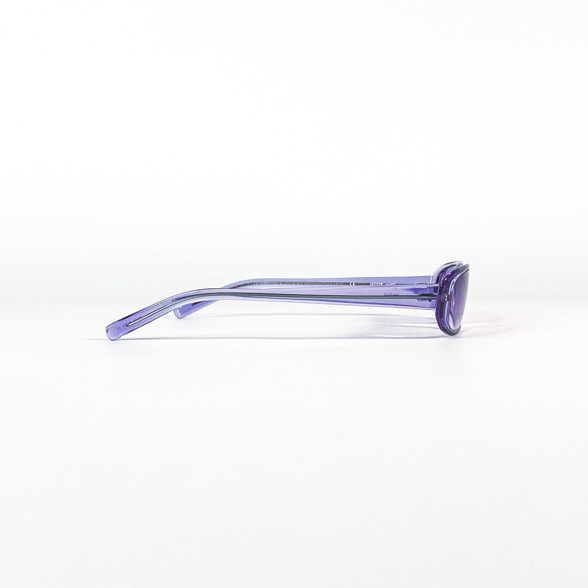 Lunettes Mikli M0228 violettes vue de profil