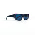 Lunettes Alain Mikli Jeremy Scott rectangulaires violettes vue 3/4