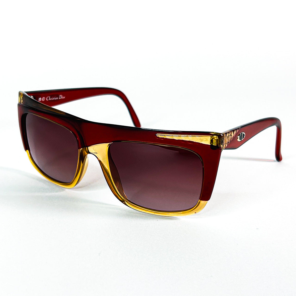 lunettes Dior 2100 vue diagonale avec branches