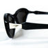 Thierry Mugler TM9322 détail logo TM branche argent