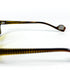 détail branche lunettes damier noir blanc acétate vintage