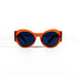 Zoom sur branche gauche lunettes Kenzo KZ 3175 C02 orange