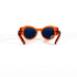 Vue 3/4 droite lunettes Kenzo KZ 3175 C02 verres foncés