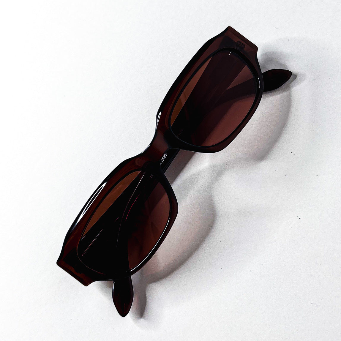 Présentation angle avant lunettes Gucci GG2425 Optyl marron

