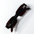 Vue croisée lunettes de soleil Gucci GG2425 Optyl marron
