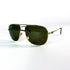 vue trois quarts lunettes Lacoste 101 Gold vintage