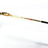intérieur de branche lunettes Lacoste 101 Gold métal doré