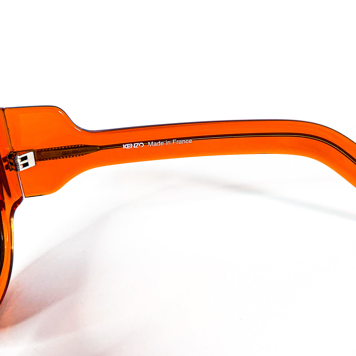 Vue de dessus lunettes Kenzo KZ 3175 C02 pliées