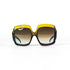 Lunettes Dior 296 de face, forme carrée oversize