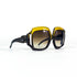Vue latérale droite lunettes Dior 296 logo CD