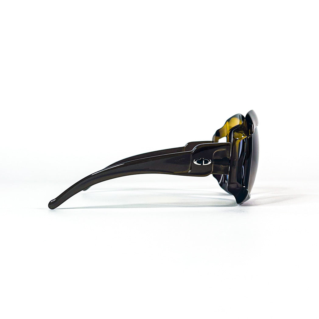 Vue de côté gauche lunettes Dior 296