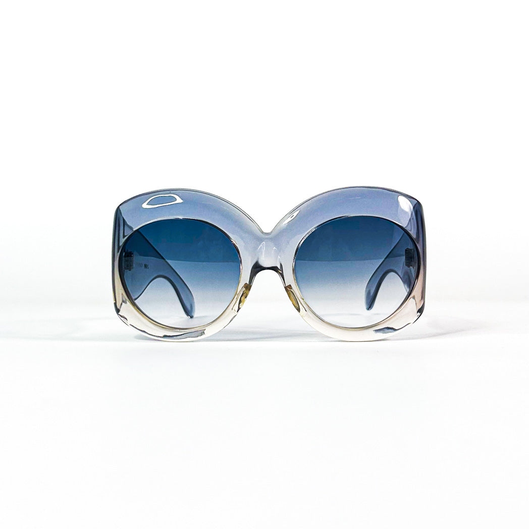 Face avant lunettes Givenchy rondes oversize