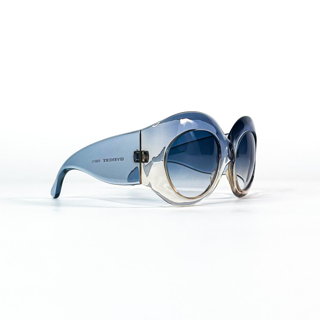 Profil gauche lunettes Givenchy, marquage intérieur